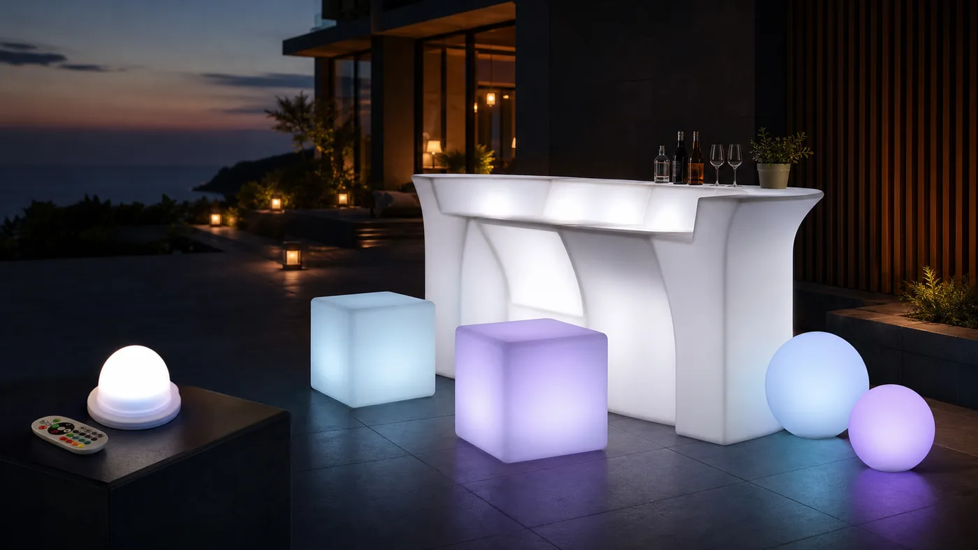 Vcan LED modules used in illuminated outdoor products