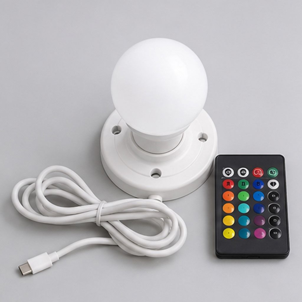 Rechargeable E27 LED Bulb System detail 2