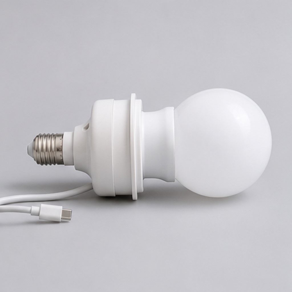 Rechargeable E27 LED Bulb System detail 3